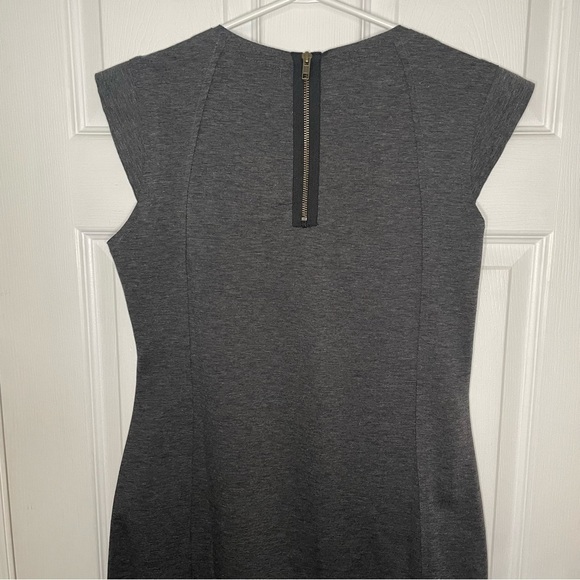 Desigual Printed Vibrant Patchwork Grey Mini Dress Large - Picture 6 of 8